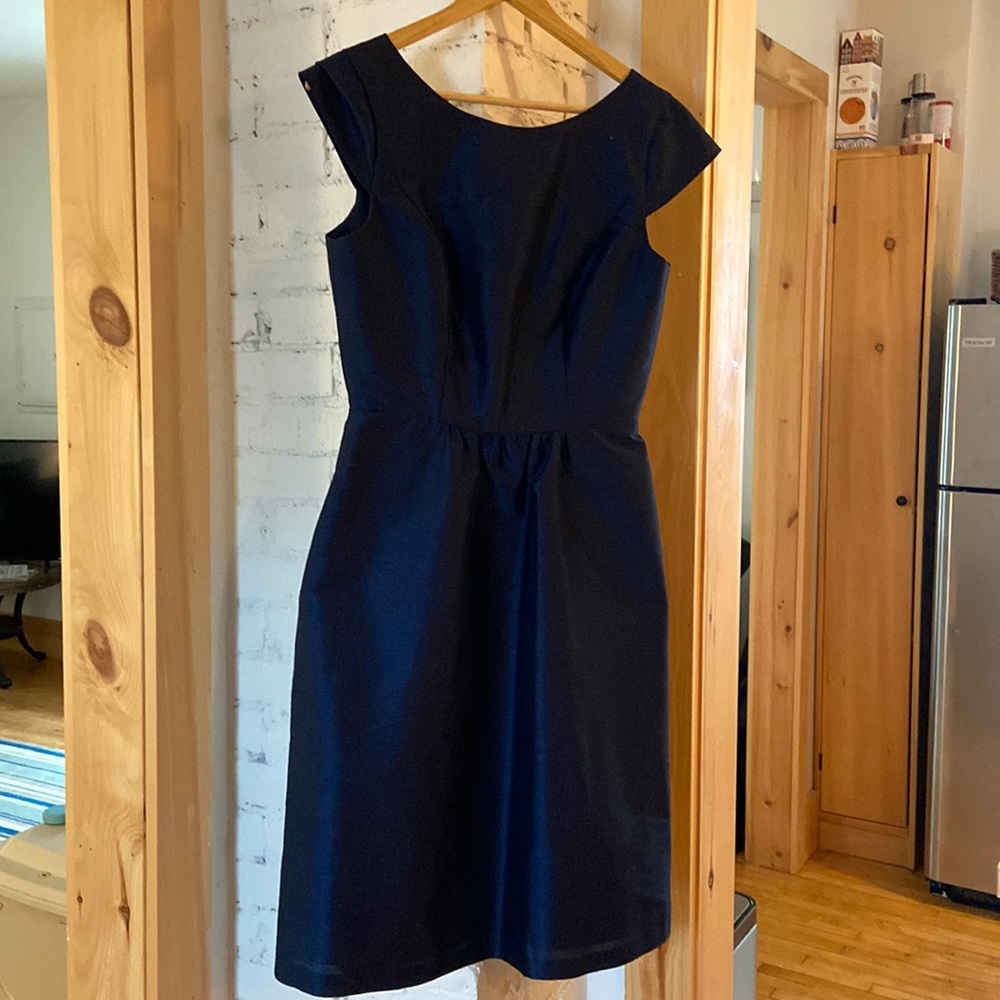 Midnight Blue Alfred Sung Dress, Size 6